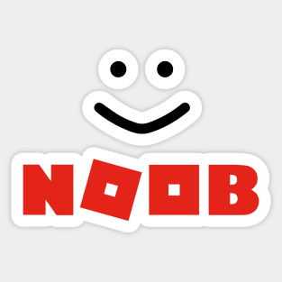 joyful noob Sticker for Sale by StinkPad