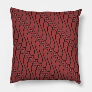 Indonesian Batik Art Pillow