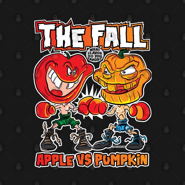 The Fall, Apple vs Pumpkin boxers by eShirtLabs