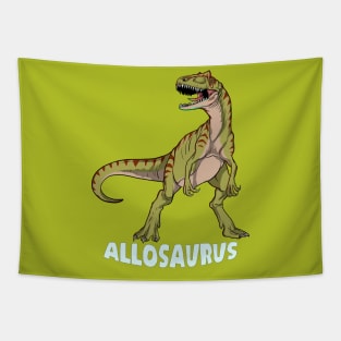 Allosaurus Dinosaur Design Tapestry