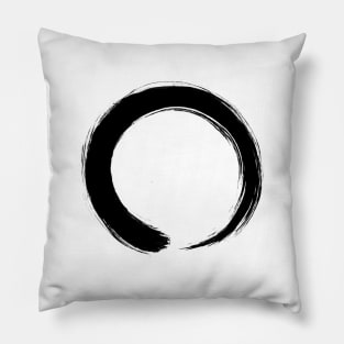 Zen Circle (Enso Circle) Pillow