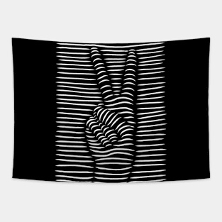 3D Peace Sign Tapestry