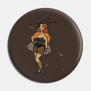 Hollywood glamour Witch Pin
