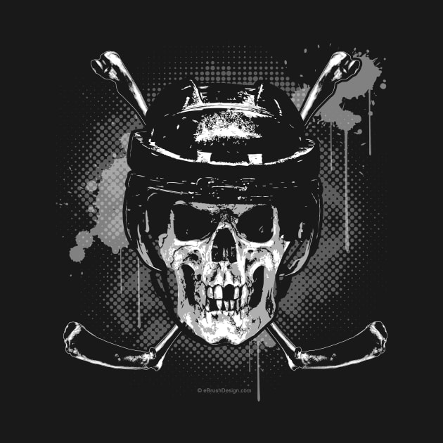 Hockey Skull by eBrushDesign