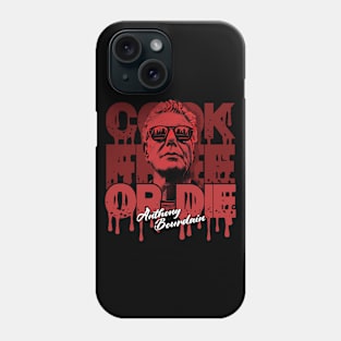 Anthony bourdain - Cook Free Or Die! Phone Case