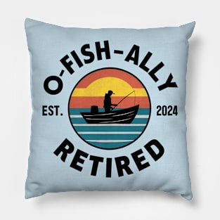 ofishally retired Pillow