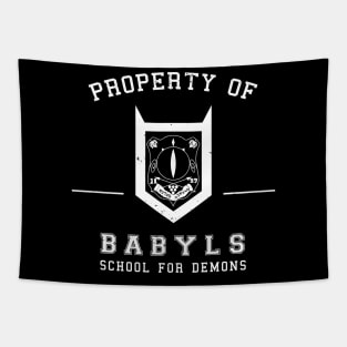 Property of Babyls School for Demons Tapestry