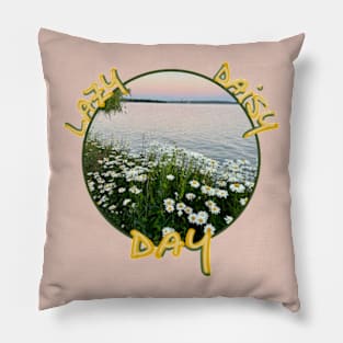 Lazy DAISY Day Pillow