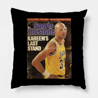 COVER SPORT - SPORT ILLUSTRATED - KAREEM LAST STANDS Pillow