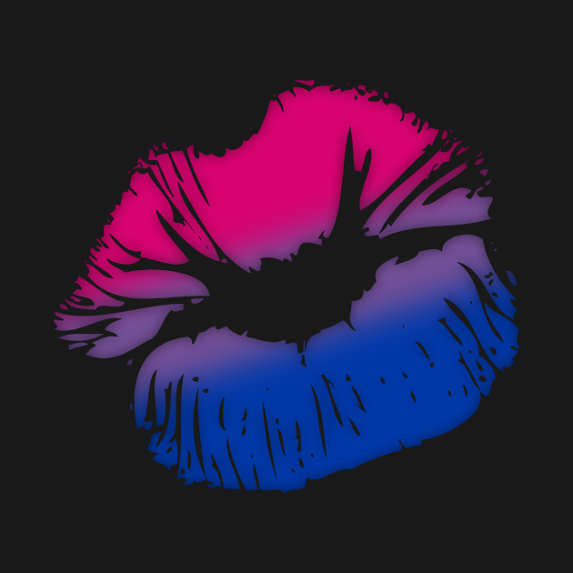 Bisexual Big Kissing Lips Bisexual T Shirt Teepublic