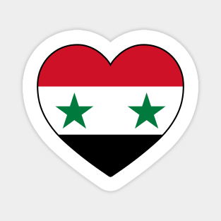 Heart - Syria Magnet