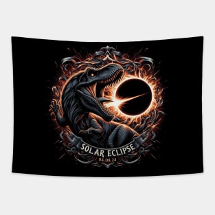 Total Solar Eclipsed Dino Tapestry