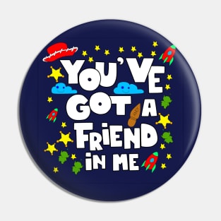 i have friends Pin