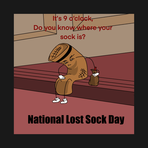 National Lost Sock Memorial Day by Calimon