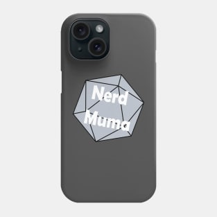 Nerd Muma Dice (blue) Phone Case