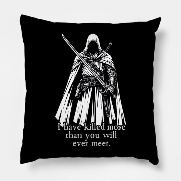 Assassin Pillow by OddlyNoir