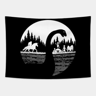 Cryptid Animals Tapestry