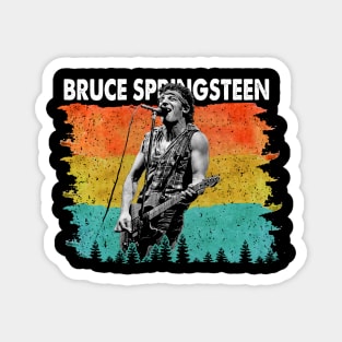 E Street Shuffle Groovin' with Bruce Magnet