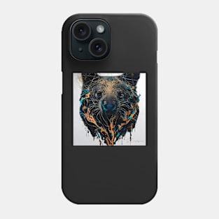 Wombat mural Phone Case