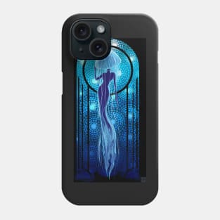 jellyfish mermaid Phone Case