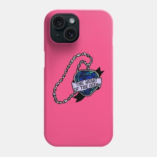 Titanic - The heart of the ocean necklace Phone Case