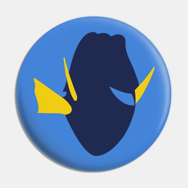 Minimalist Dory Pin by PWCreate