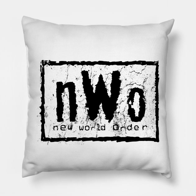 nWo >> new world order Pillow by Fight'N'Fight