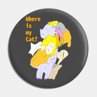 Where is my cat? Pin
