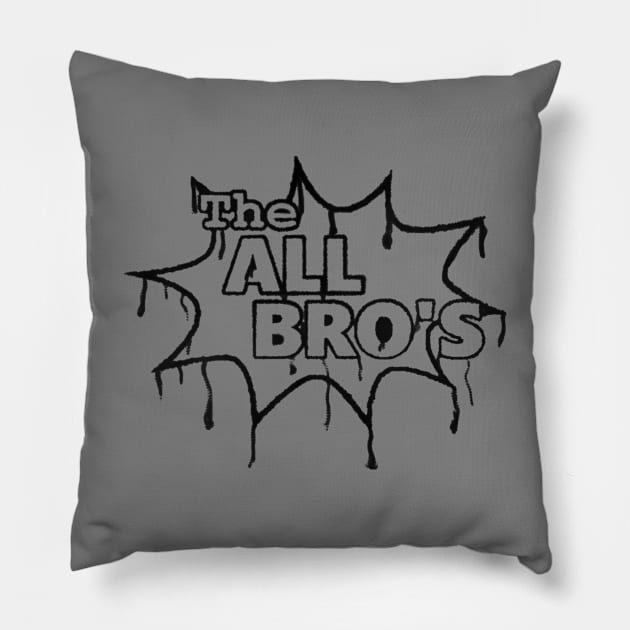 The Invisible Man Breakdown Pillow by TheAllBros