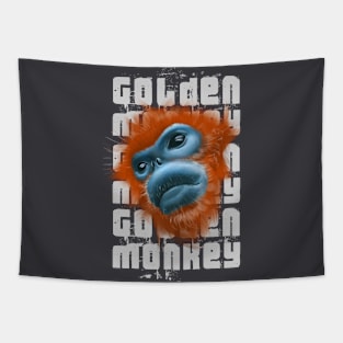 Golden Monkey Tapestry