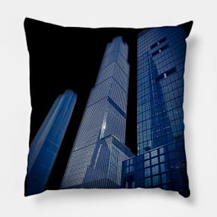 Skyscrapers Skyline Manhattan NYC Pillow