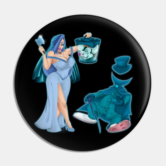 Haunted Couple Pin by RCBrock