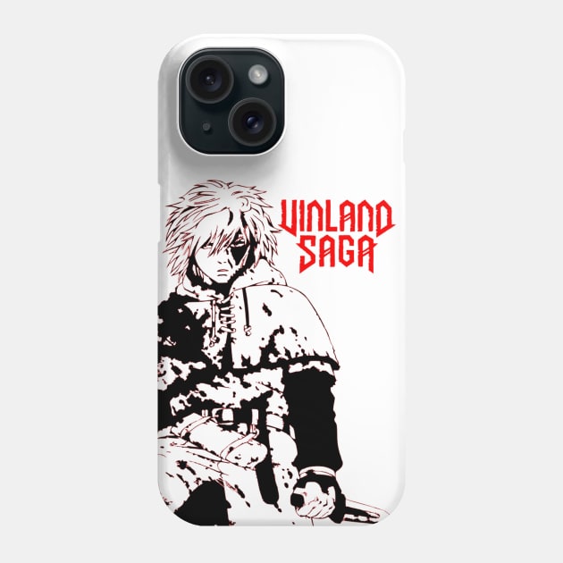 Vinland Saga Thorfinn Phone Case by OtakuPapercraft