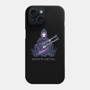 Death Metal twin guitar white Phone Case