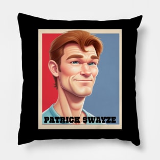 2D Patrick Swayze Pillow