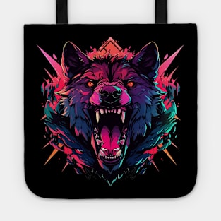 wild wolf Tote