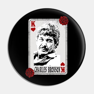 Vintage Card Charles Bronson Pin