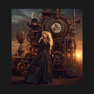 Stevie Nicks Steampunk T-Shirt