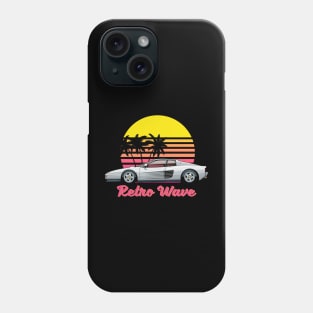 Testarossa Retro wave Phone Case