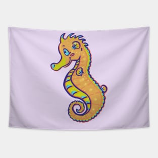 Elmer the Chubby Sea Horse Tapestry