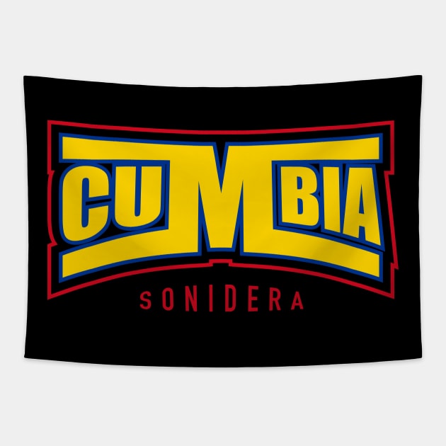 Cumbia sonidera Tapestry by verde