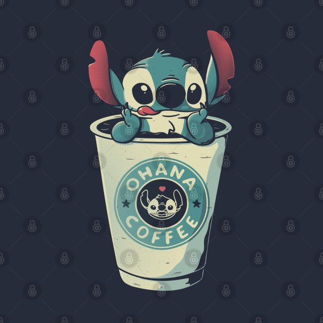 Download Ohana Coffee - Lilo And Stitch - T-Shirt | TeePublic