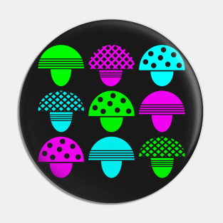 Magic Mushrooms Pin