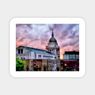 Old Bailey in London at Sunset Magnet