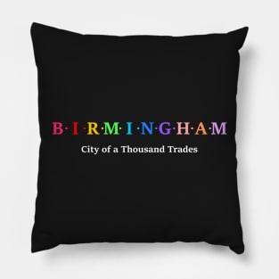 Birmingham, England Pillow