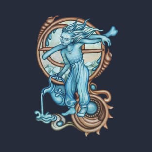 Aquarius, the water bearer T-Shirt