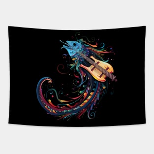 Oarfish Playing Violin Tapestry