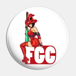 I-No FGC (fighting game community) Pin