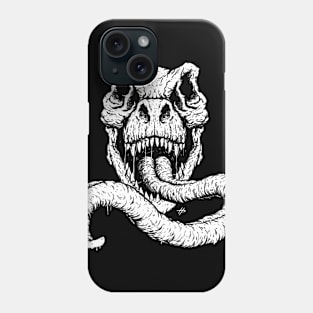 T-Rex Tongue - Dark Phone Case