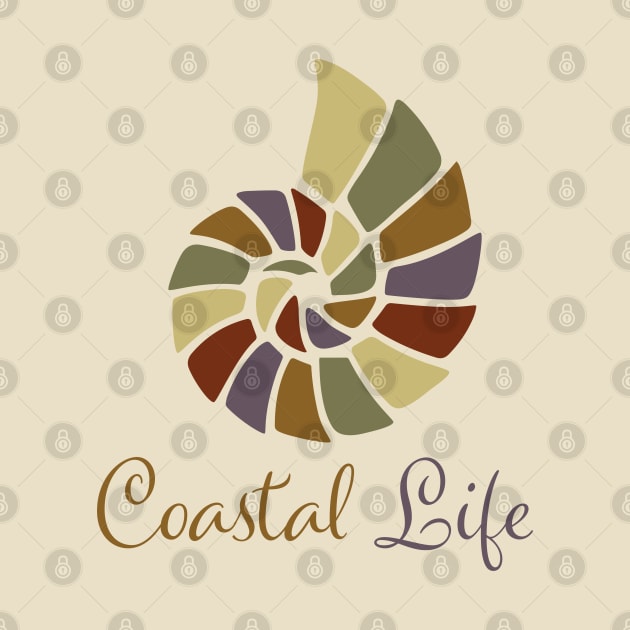 Coastal Life Nautilus Beach Wear by TGKelly